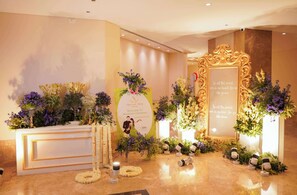 Indoor wedding