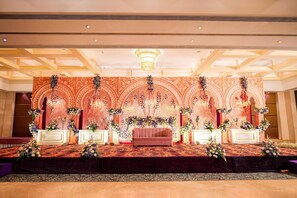 Indoor wedding
