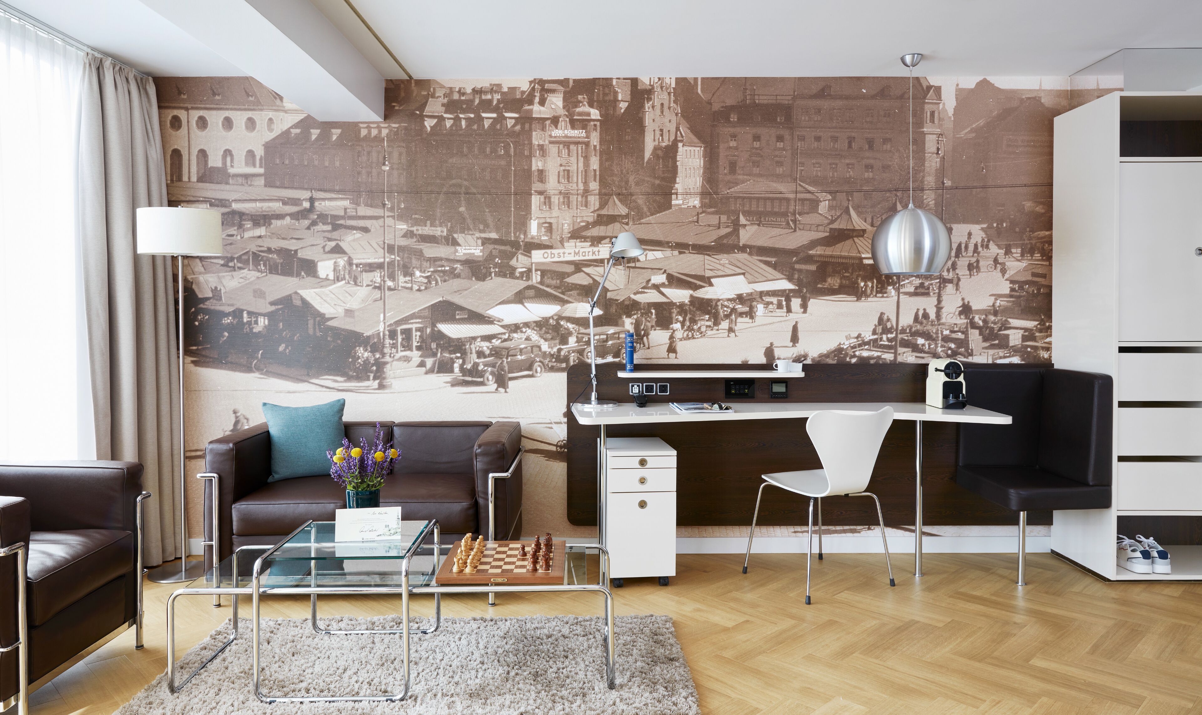 business plus double room  | living area | 32-inch lcd tv with cable channels, tv