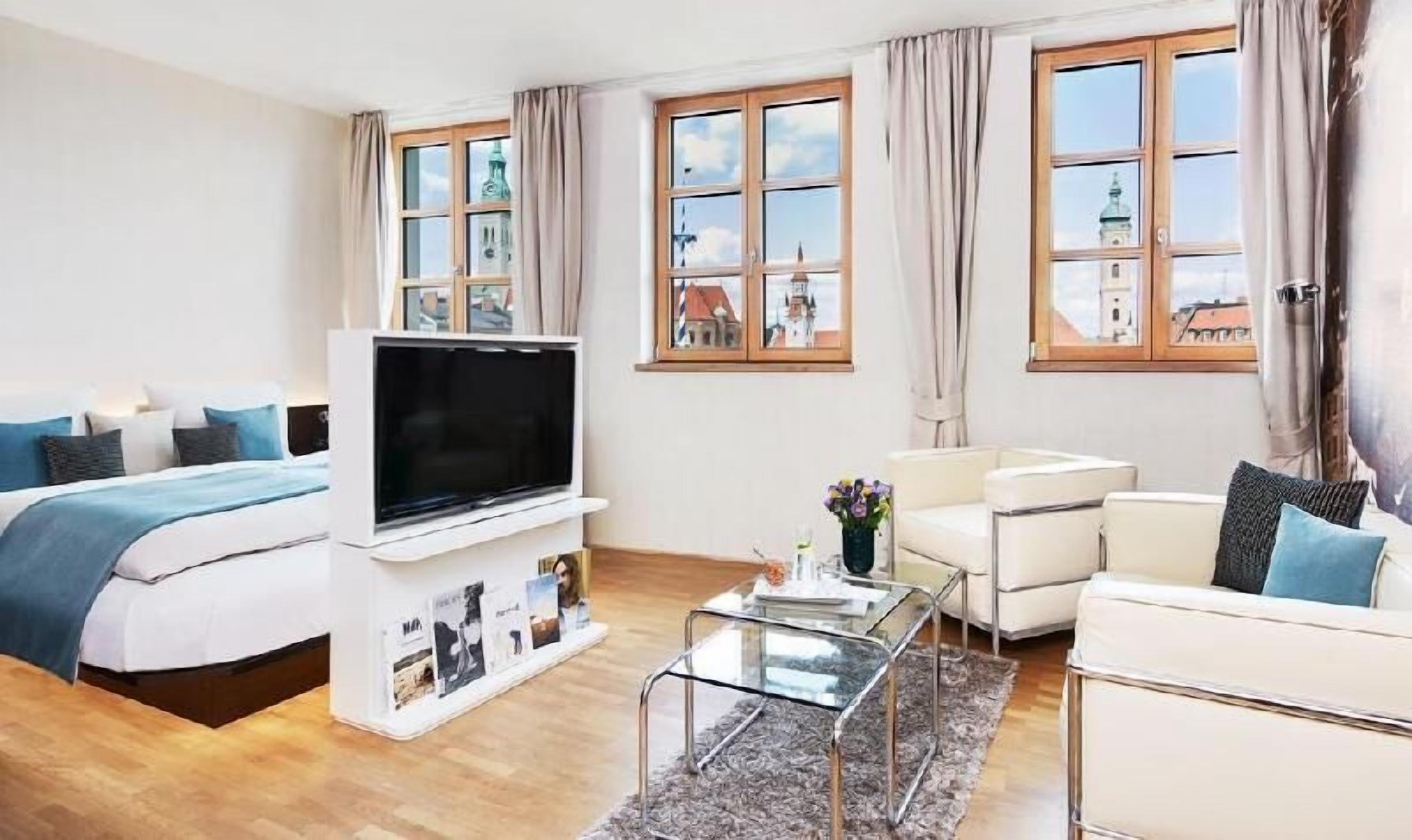 Premium-sengetøj, gratis minibar, pengeskab på værelset, skrivebord