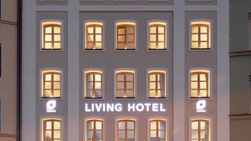 Fassade der Unterkunft