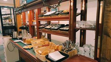 Daily buffet breakfast (EUR 8.00 per person)