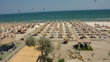 Family Apartment, 1 Bedroom, Sea View, Beachfront | View from room