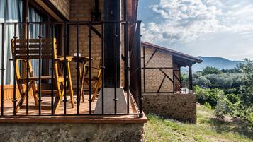 Vue sur les montagnes