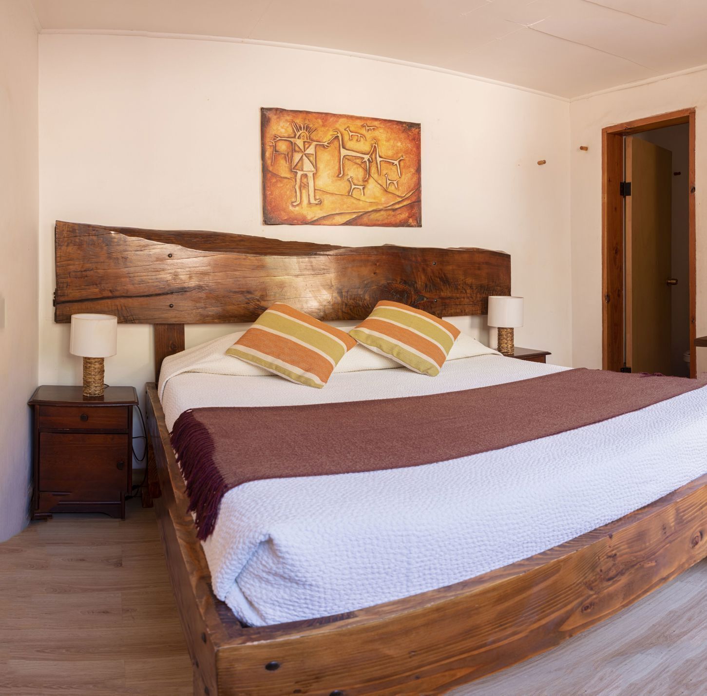 Cofres nos quartos, individualmente decorados