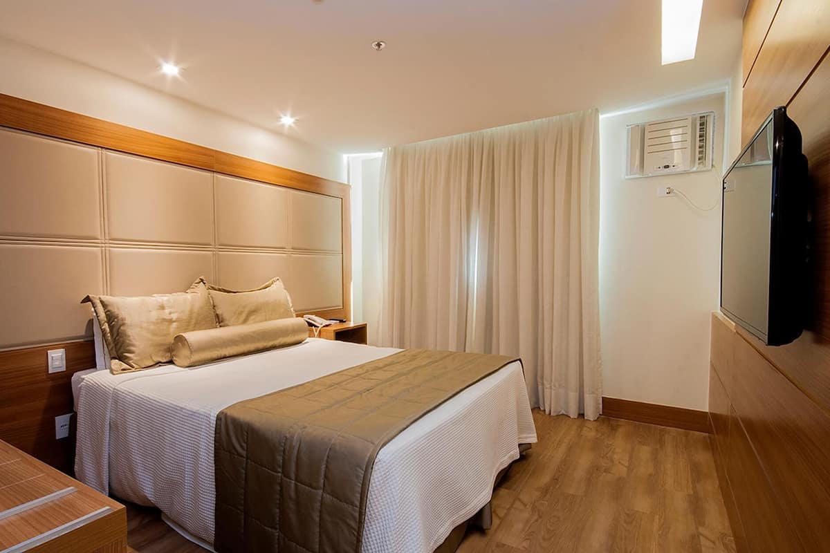 1 bilik tidur, cadar kapas Mesir, peralatan tempat tidur premium