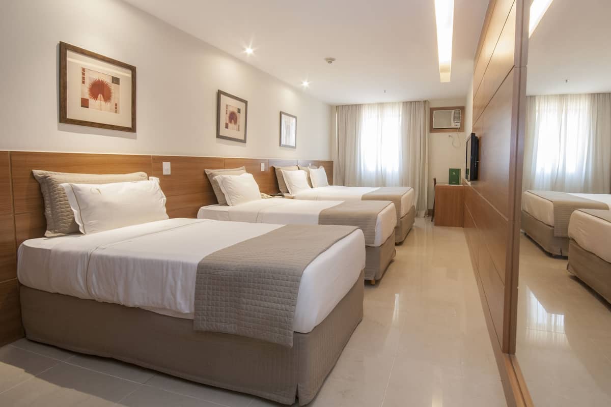 Quarto família | 1 quarto, roupas de cama de algodão egípcio, roupas de cama premium