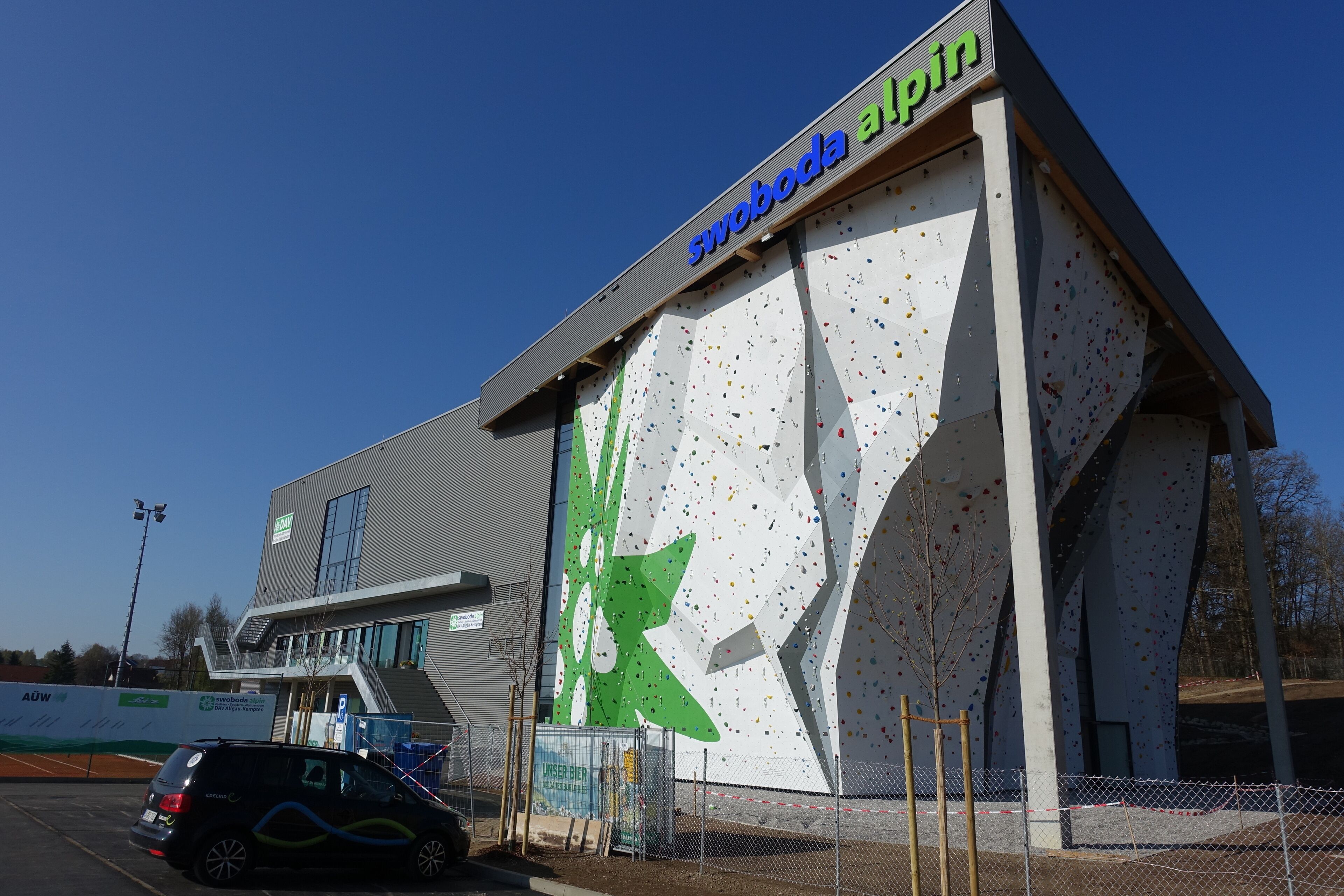 rock climbing wall – indoor