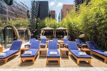 Outdoor pool at Dream Downtown, by Hyatt