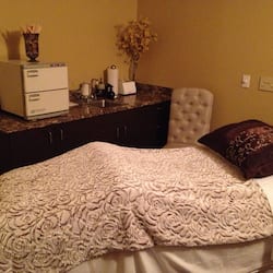 Sauna, steam room, mud baths, aromatherapy, hot stone massages