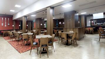 Daily buffet breakfast (EUR 21 per person)