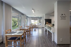 Daily buffet breakfast (EUR 5 per person)