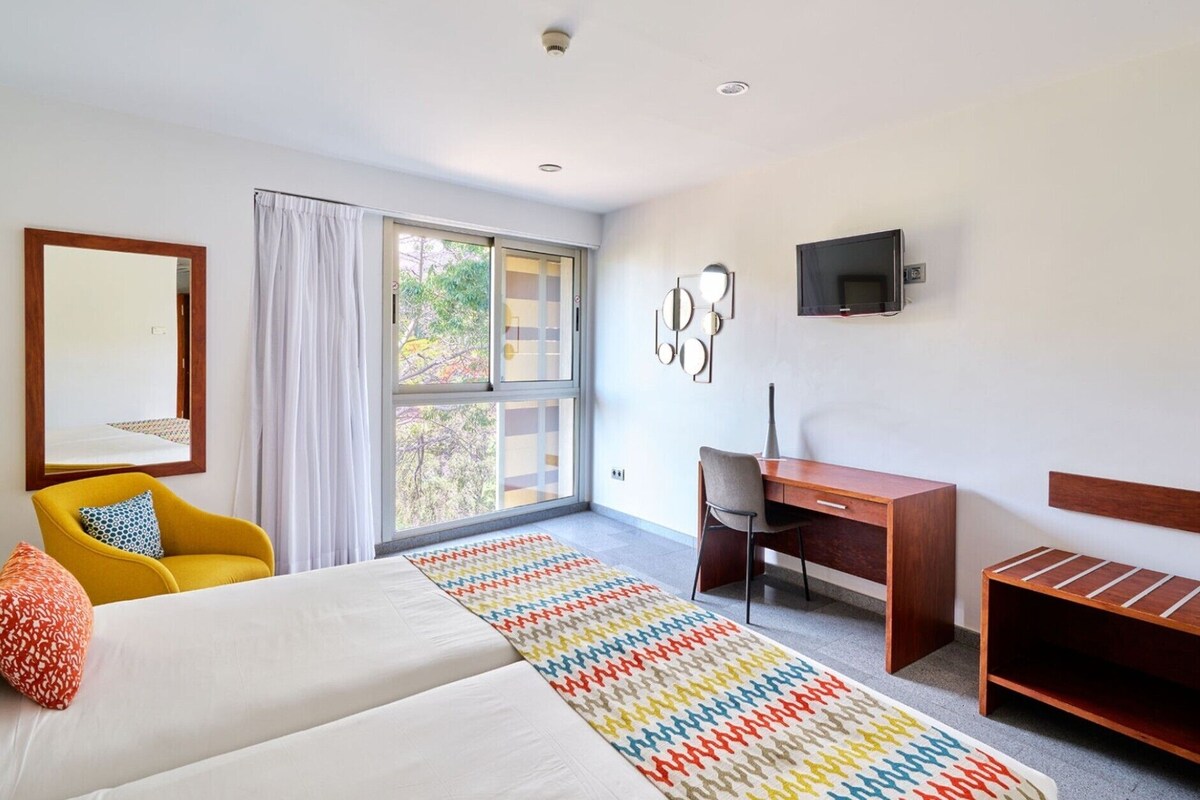 Minibar, desk, blackout curtains, iron/ironing board (on request)