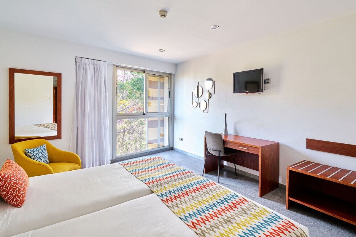 Minibar, desk, blackout curtains, iron/ironing board (on request)