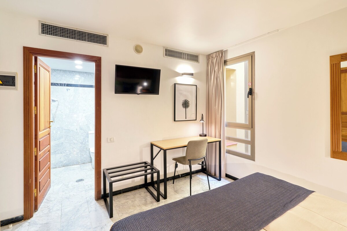 Minibar, desk, blackout curtains, iron/ironing board (on request)
