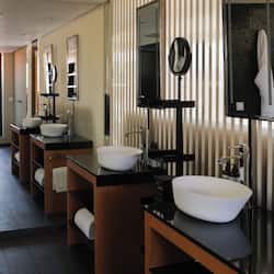 Top of Five - Secret Suite | Bathroom | Rainfall showerhead, designer toiletries, hair dryer, bathrobes