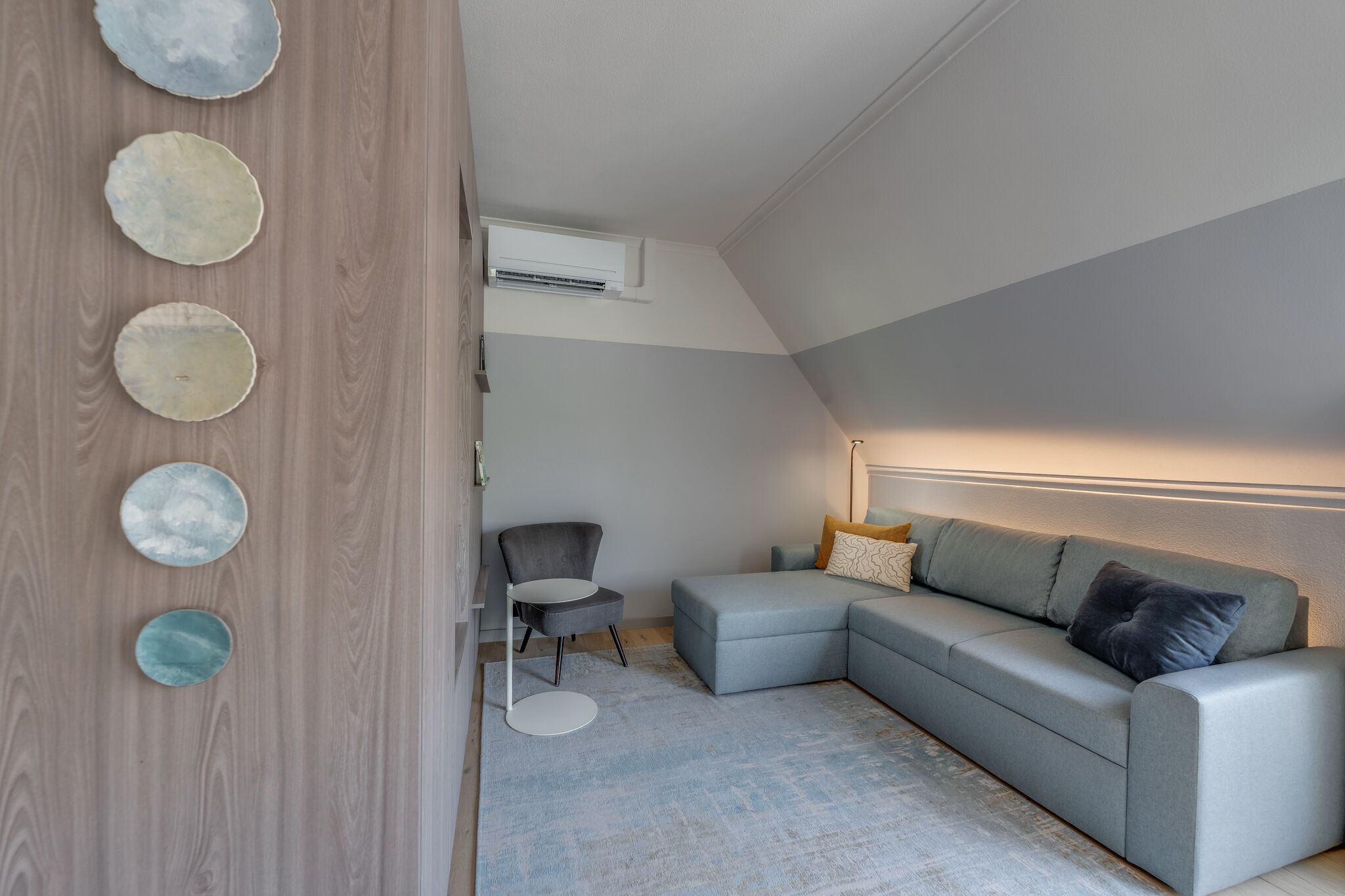 penthouse | living area | tv