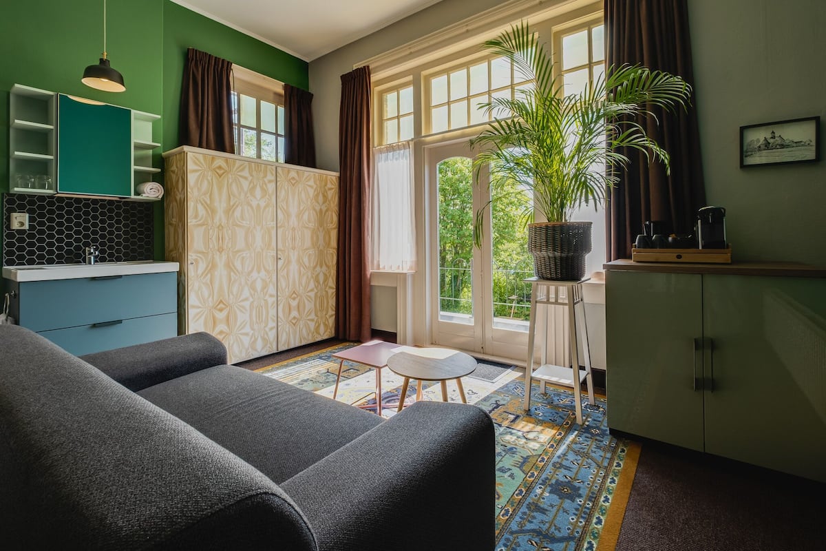 comfort double room, balcony (/terrace) | in-room safe, iron/ironing board, cots/infant beds, rollaway beds