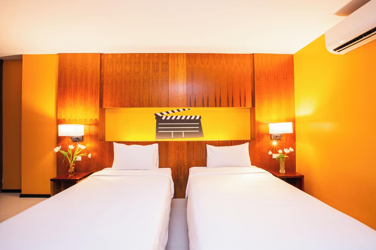 Standard Twin Room, Balcony | Pillow-top beds, in-room safe, desk, blackout curtains