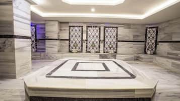 Behandlingsrom for par, tyrkisk bad/hamam og kroppsbehandlinger