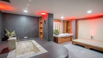 Espace de soins pour les couples, hammam, soins corporels