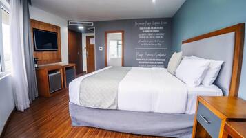 Premium bedding, minibar, in-room safe, desk