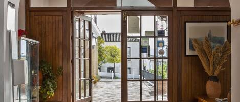 Entrée de l’hébergement