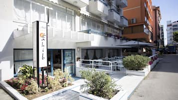 Ingresso della struttura