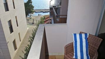 Chambre Double ou avec lits jumeaux, balcon | Vue depuis le balcon