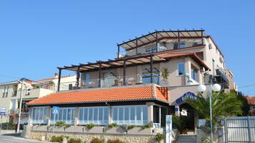 Fassade der Unterkunft