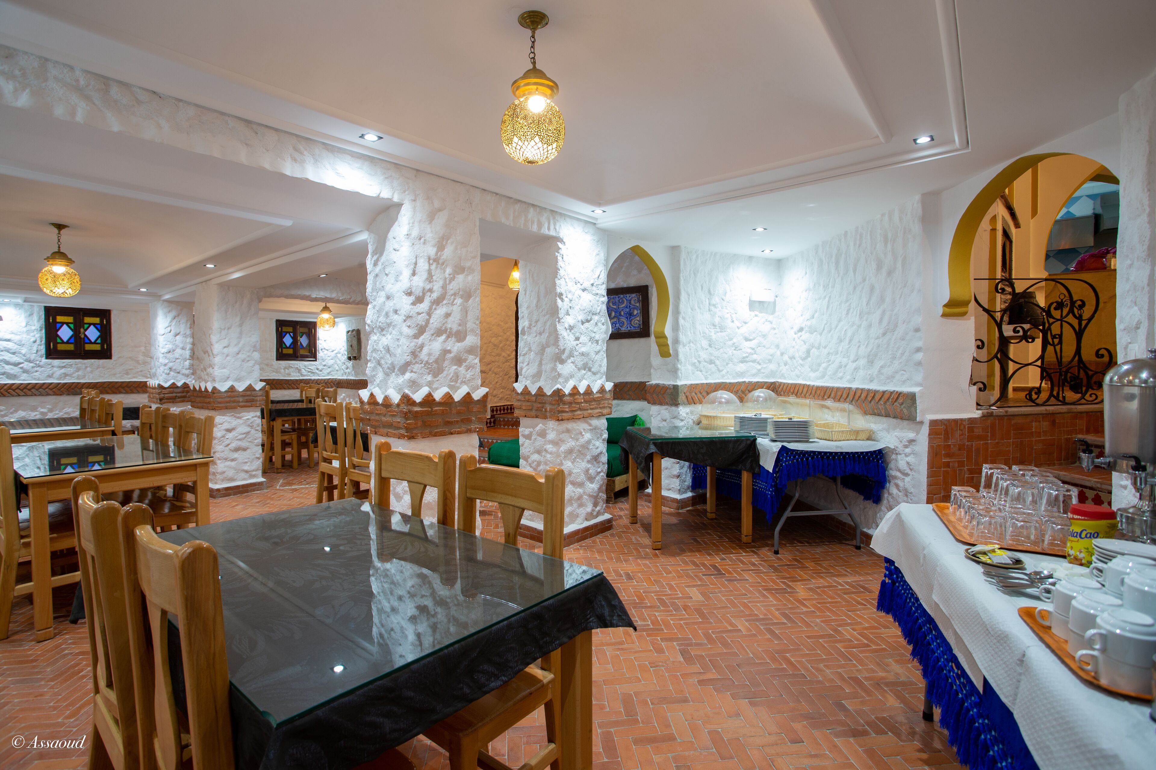 breakfast, lunch, dinner served; moroccan cuisine