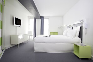 Luxe beddengoed, een kluis op de kamer, individueel gedecoreerd