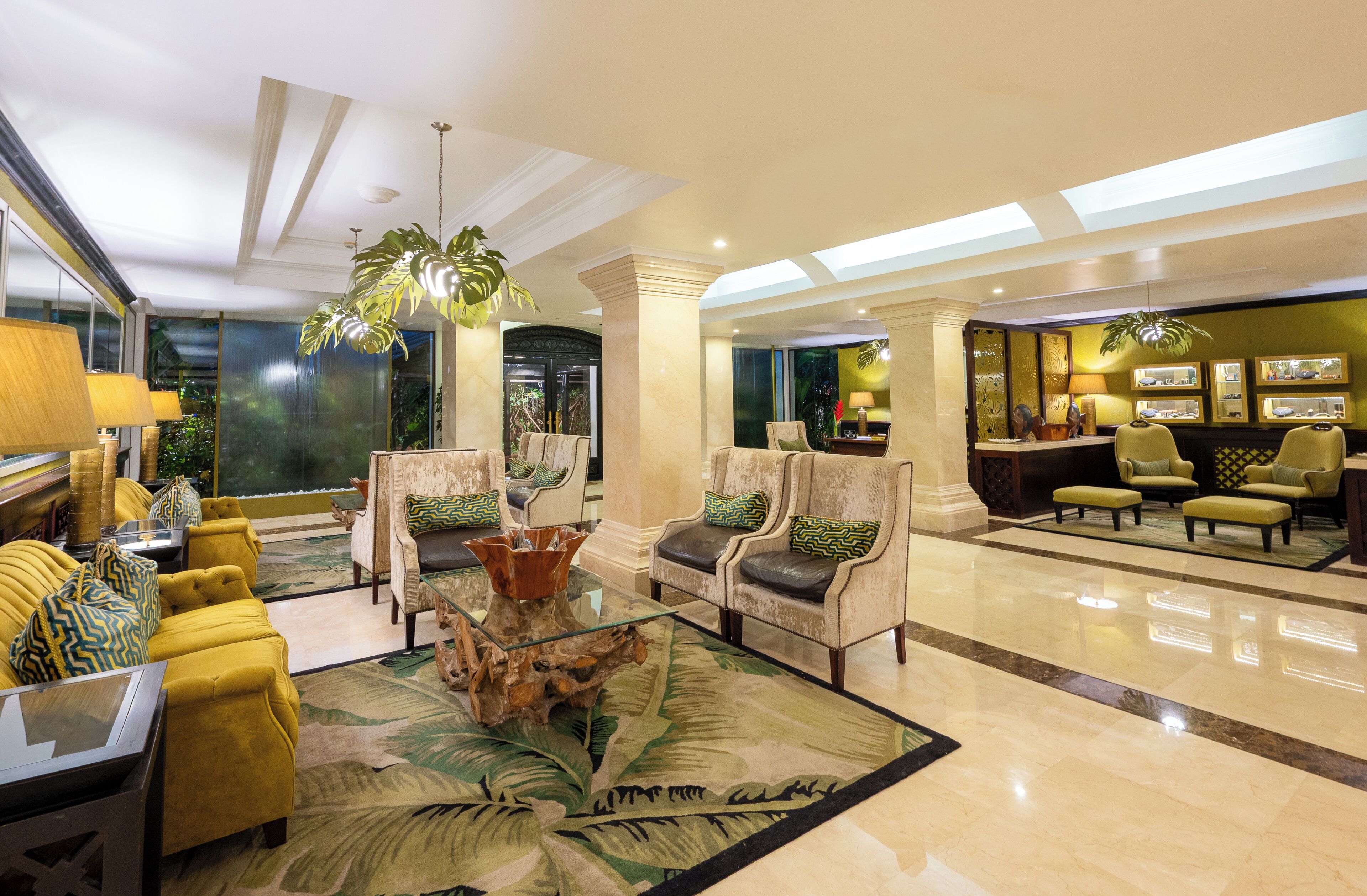 Lobby sitting area