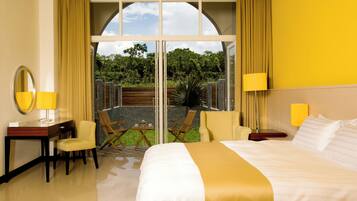 Classic Triple Room, 1 Bedroom, Courtyard View | View from room