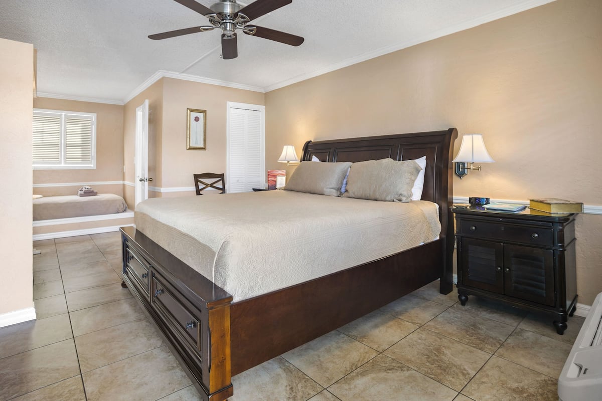 individually decorated, individually furnished, blackout curtains