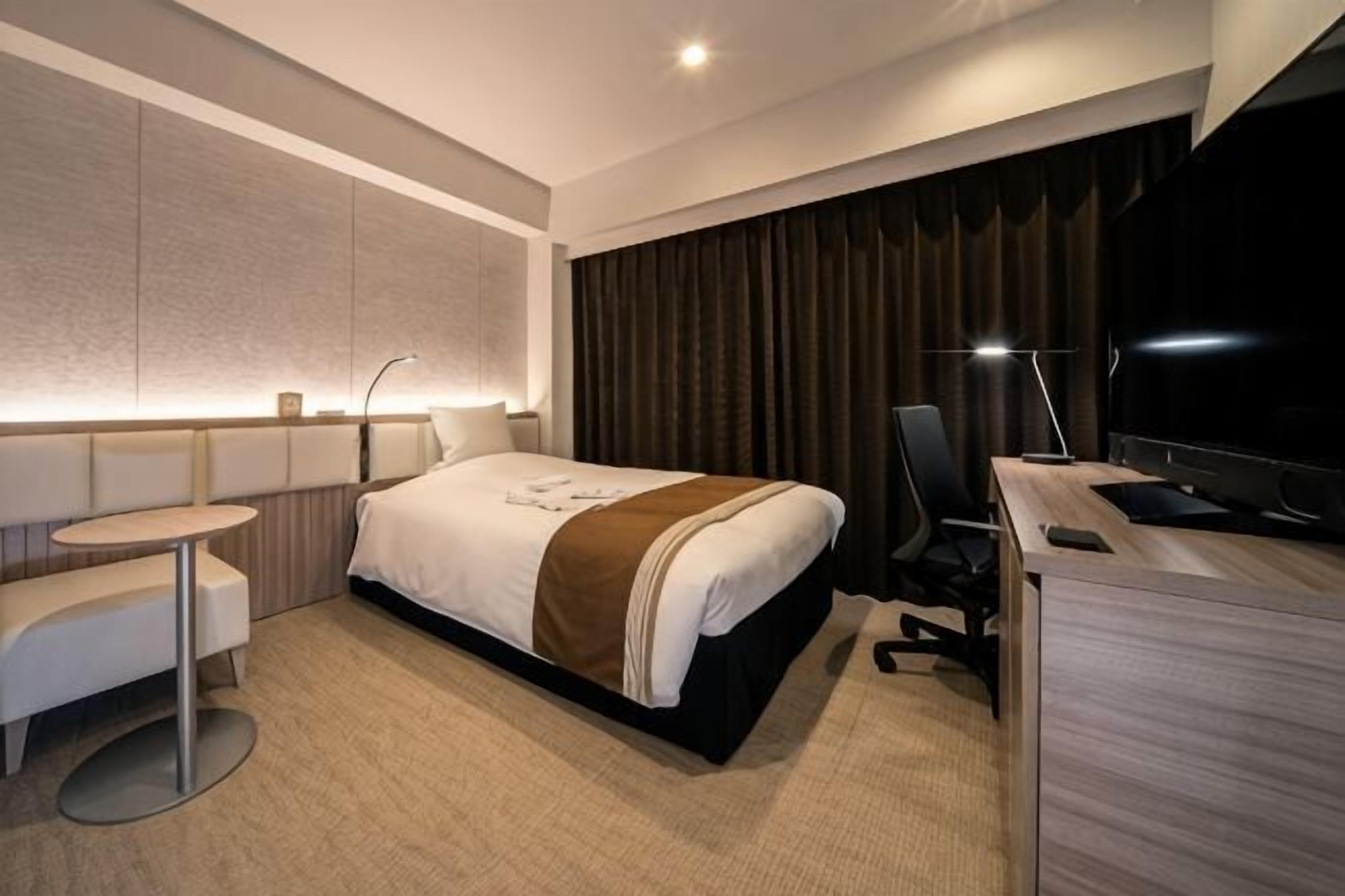 Down duvets, pillow-top beds, blackout curtains, soundproofing