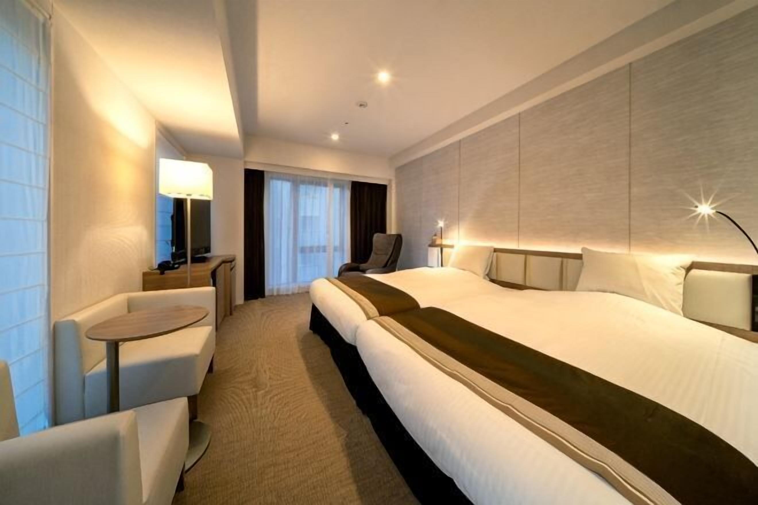Down comforters, pillowtop beds, blackout drapes, soundproofing