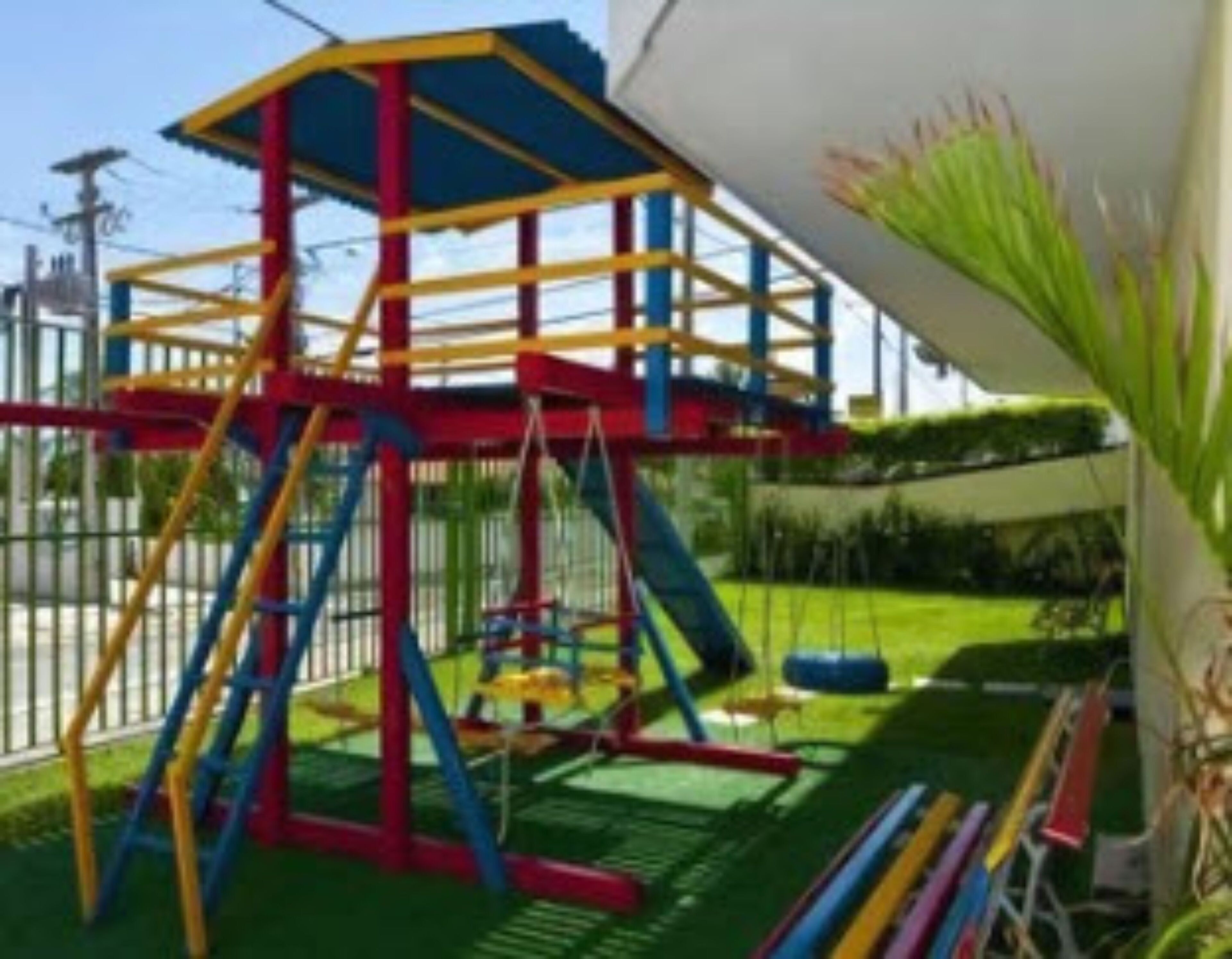 Área de juegos infantiles al aire libre