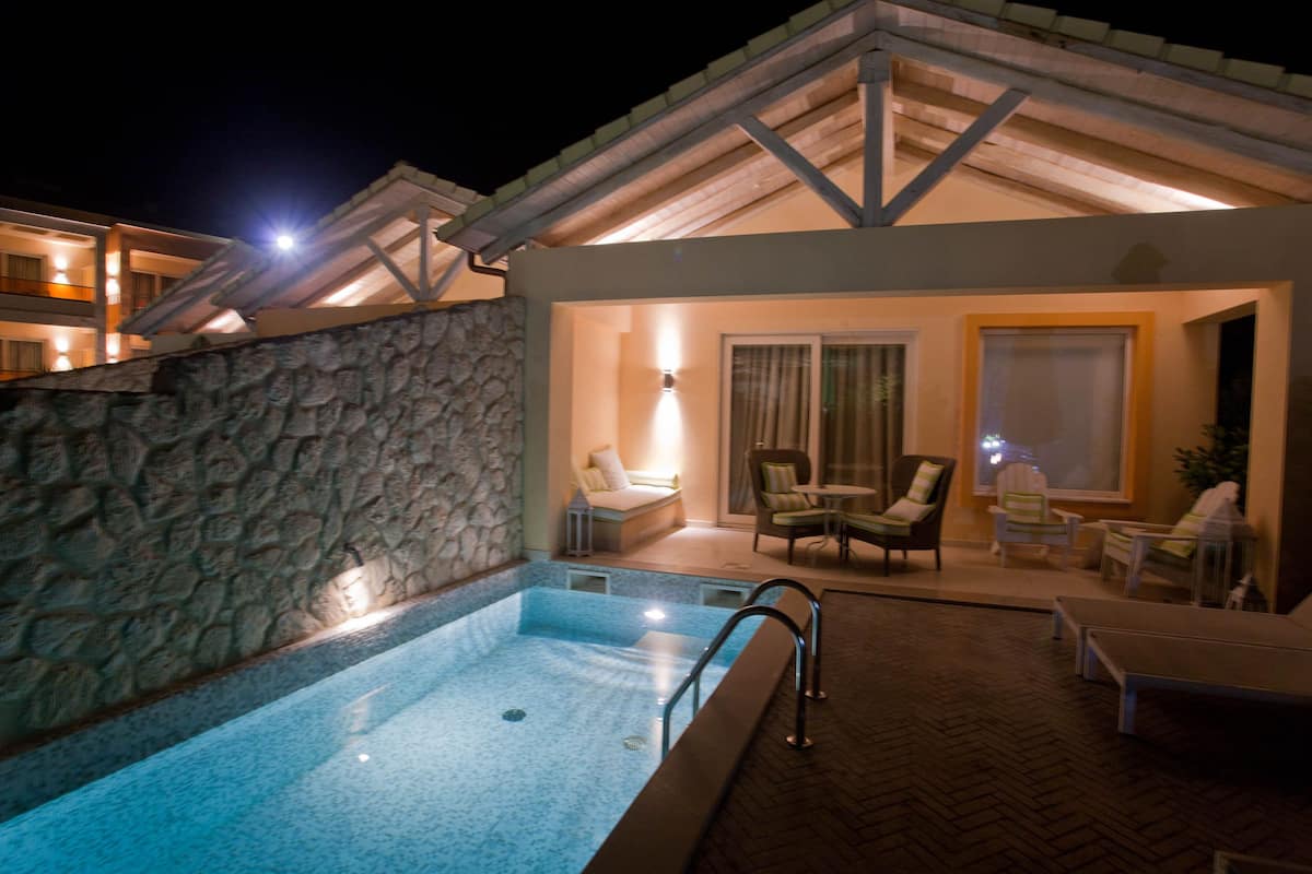 Villa, eigener Pool | Terrasse/Patio
