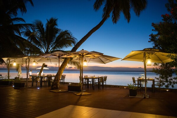 Lunch and dinner served - Mantis Soanambo Hotel and Spa (Nosy Boraha)