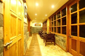 Sala de estar en el lobby