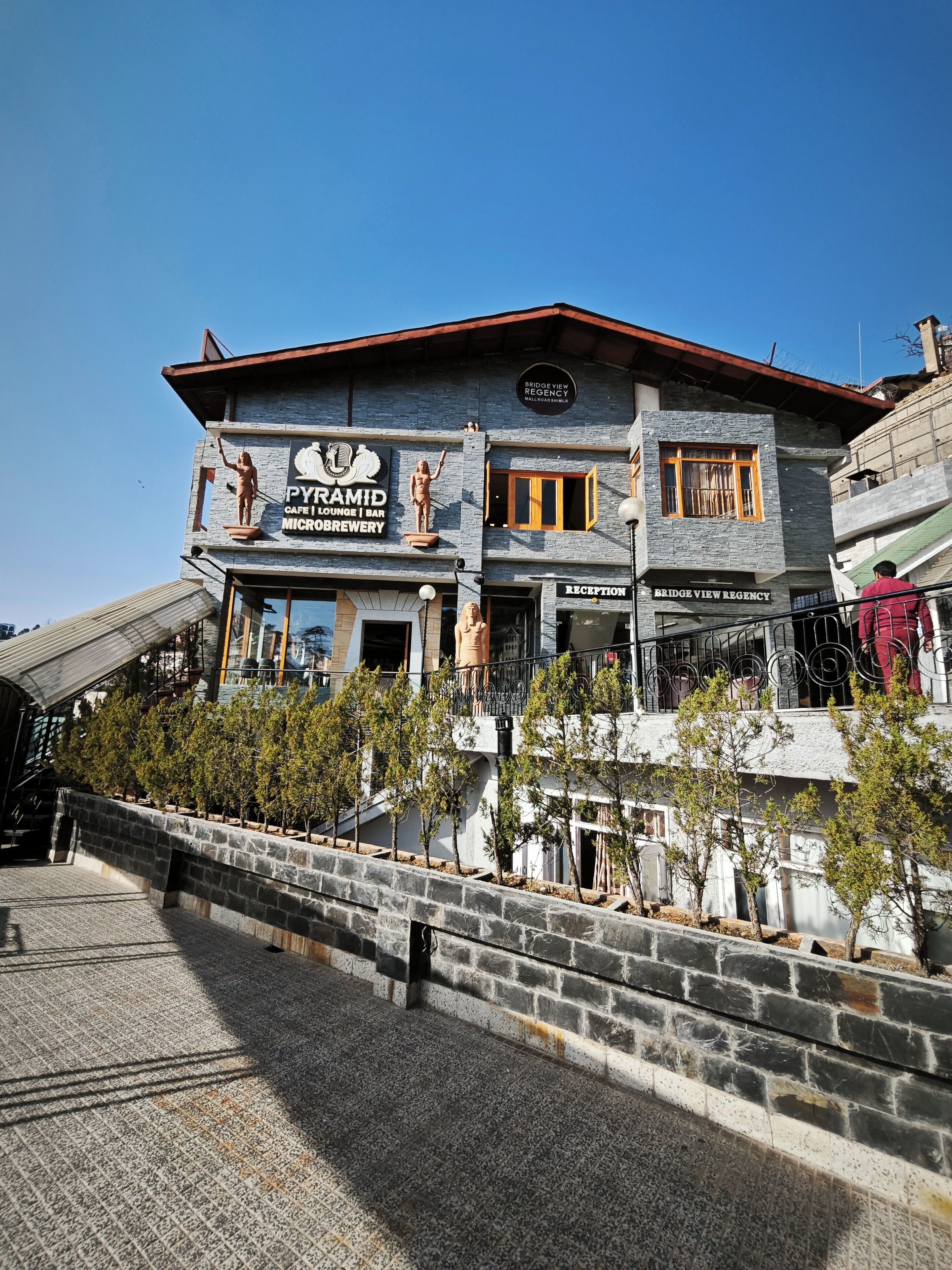 Façade de l’hébergement