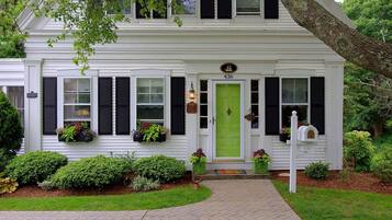 Fachada de la propiedad