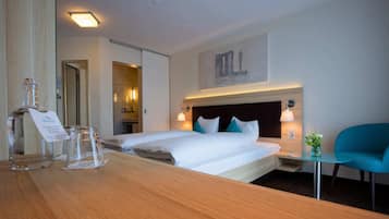 Standard-dobbeltværelse | Pengeskab på værelset, lydisolering, gratis Wi-Fi, sengetøj