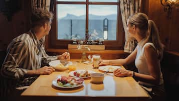 Daily buffet breakfast (CHF 10.00 per person)