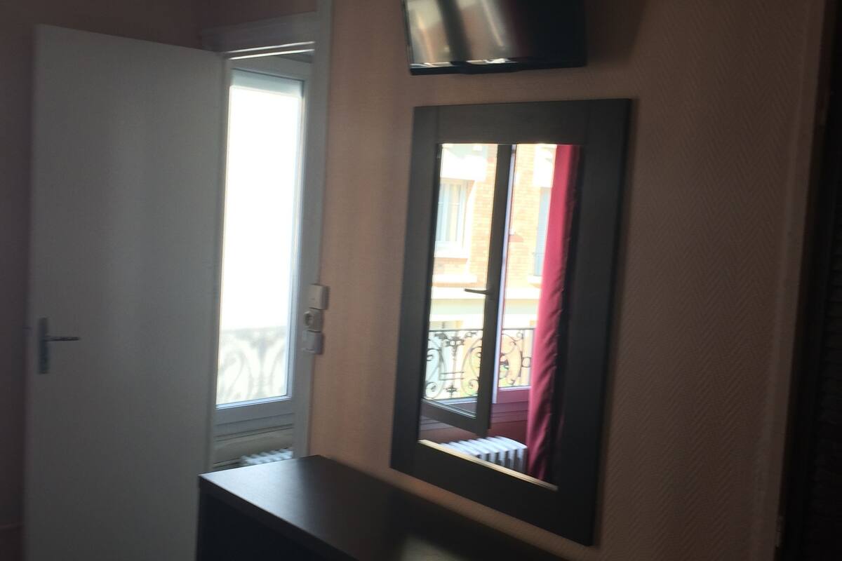 Blackout drapes, iron/ironing board (on request), WiFi (free)
