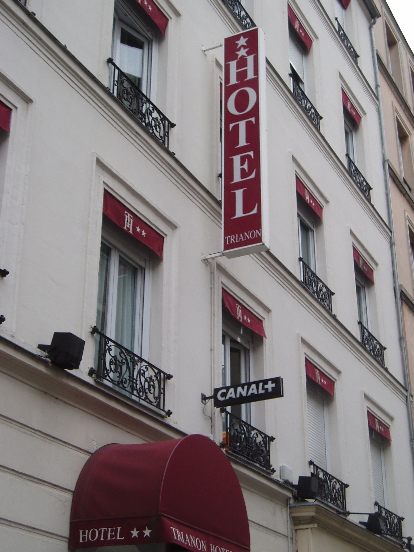 Façade de l’hébergement