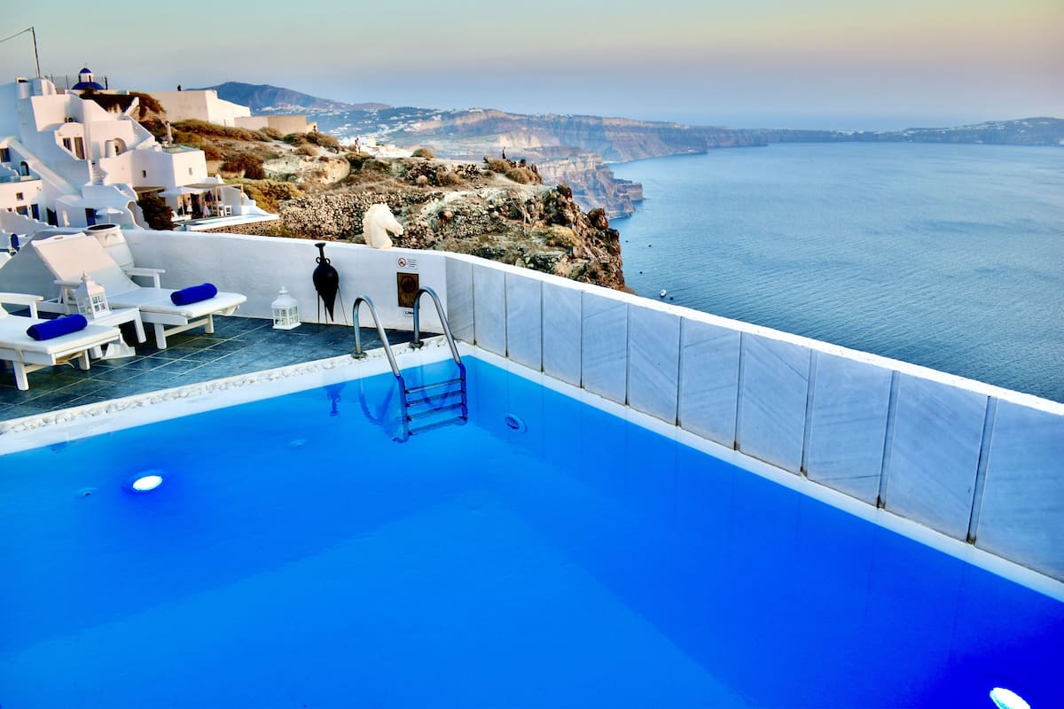 Superior Studio, Jetted Tub, Sea View ( Daphne) | Balcony