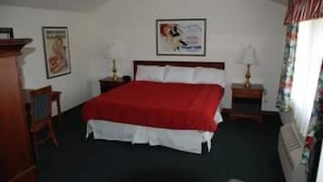 Desk, blackout curtains, iron/ironing board, rollaway beds