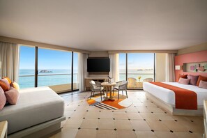 Honeymoon Suite (Sun Club) | Premium bedding, down comforters, in-room safe, individually decorated - Sunscape Dorado Pacifico Ixtapa Resort & Spa - All Inclusive (Ixtapa)